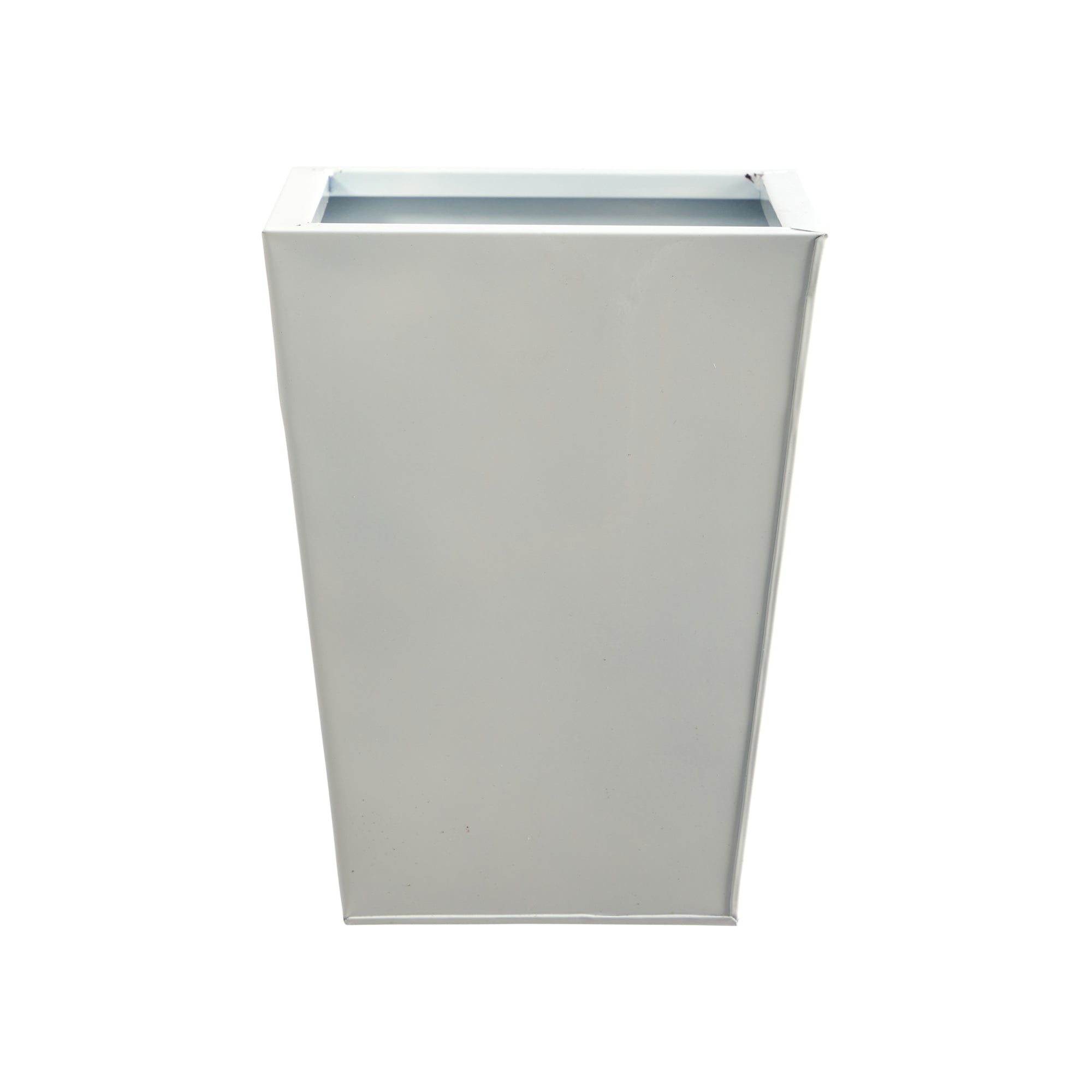 13” Classic Square Metal Planter