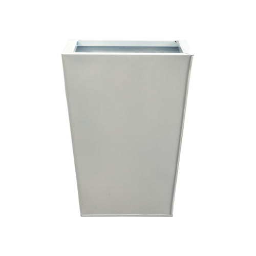 13” Classic Square Metal Planter