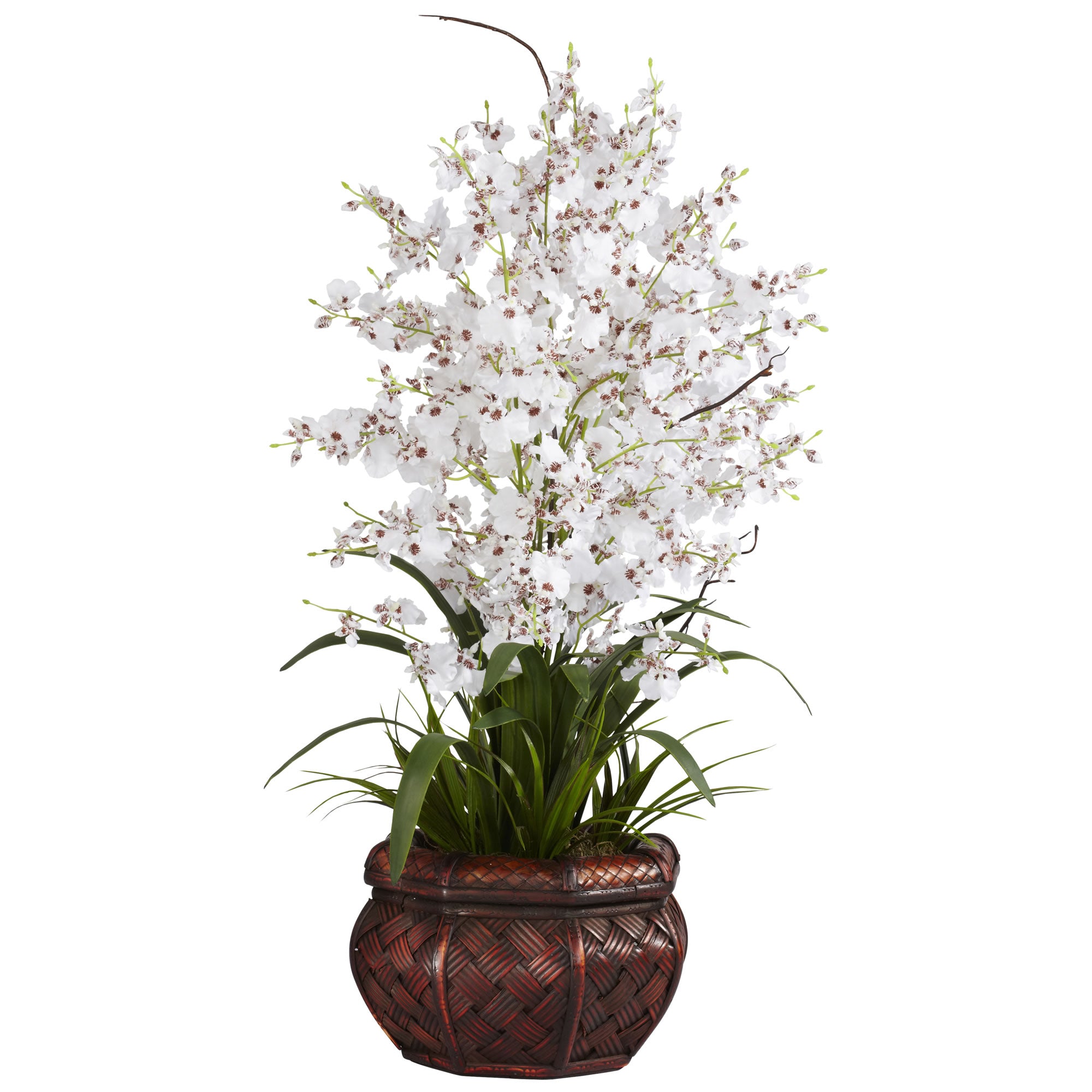 30" Dancing Lady Arrangement White