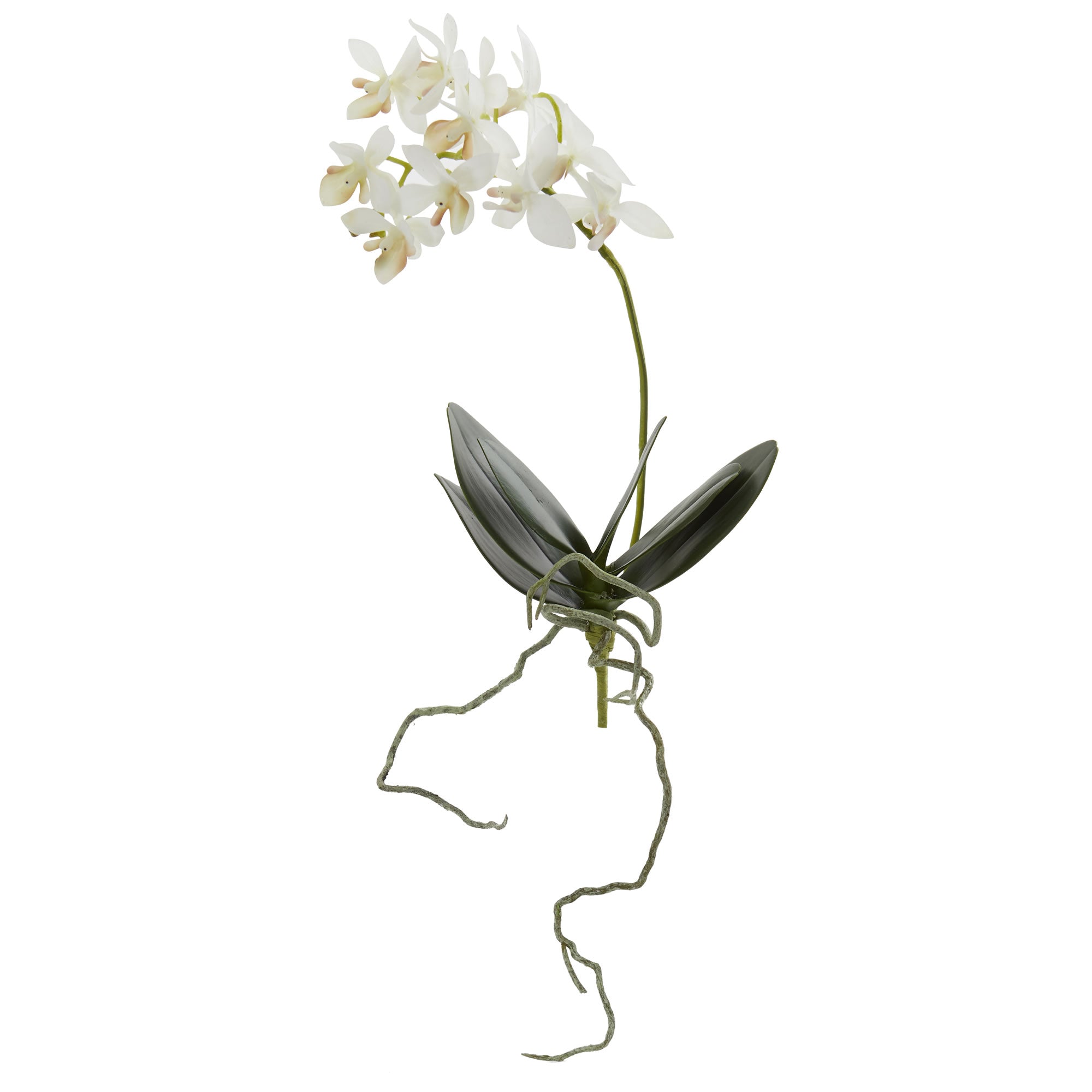 13" Mini Orchid Phalaenopsis Artificial Flower (Set of 6)
