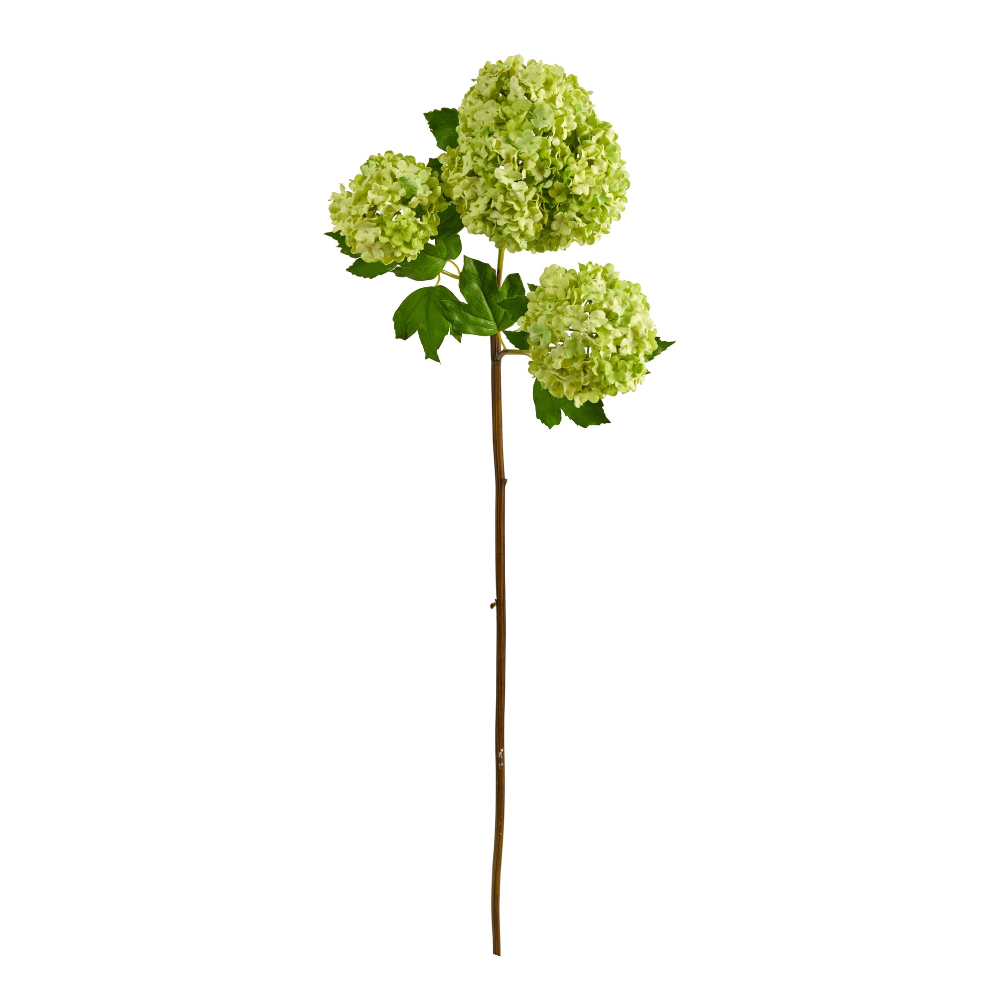 33" Snowball Hydrangea Artificial Flower (Set of 2)