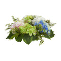 14" Hydrangea Artificial Candelabrum