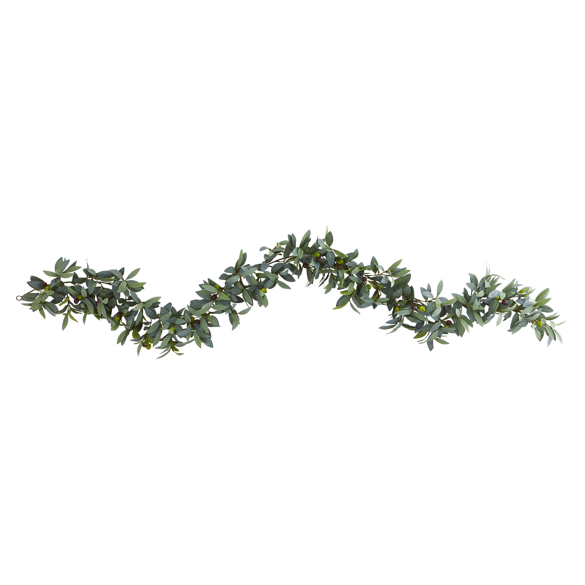 6.5' Olive Artificial Garland