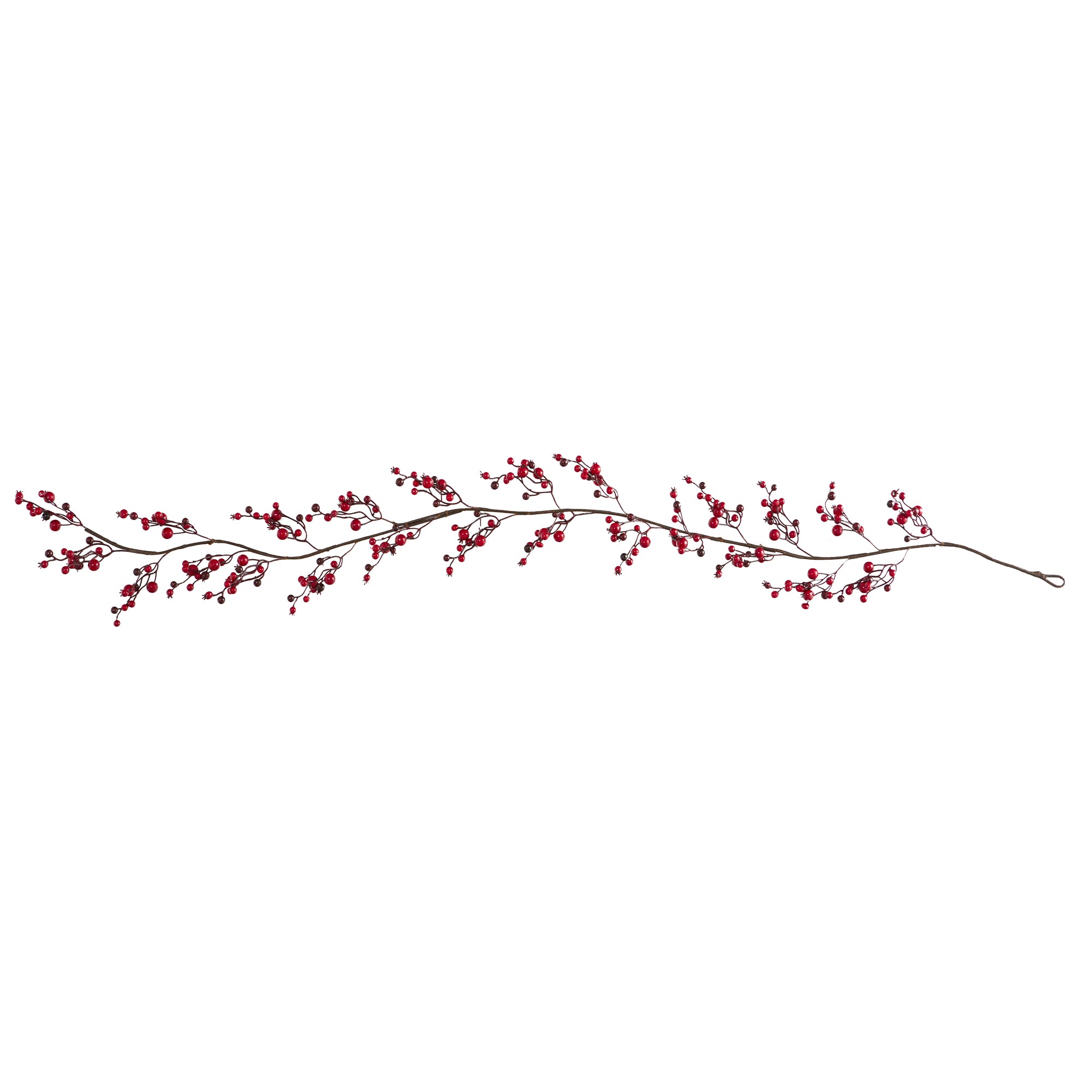 6' Red Berry Artificial Garland (Set of 2)