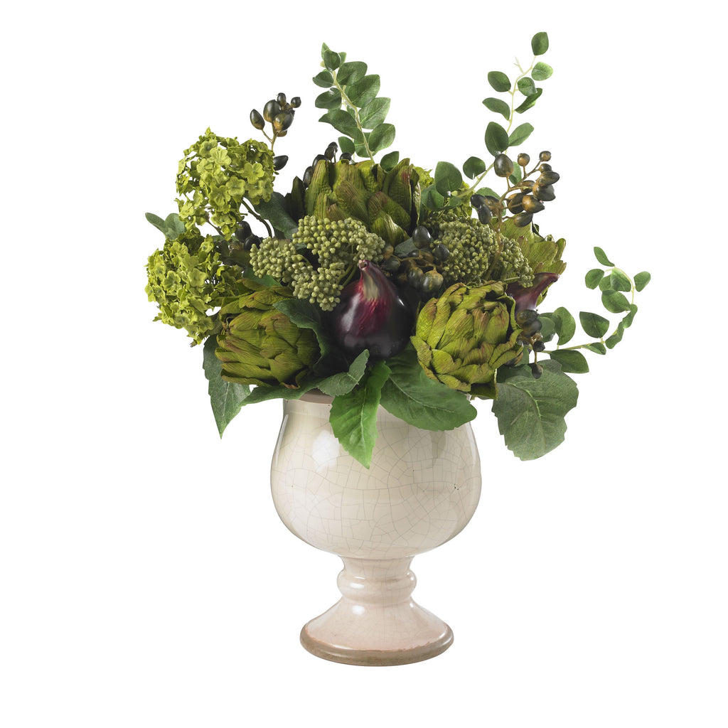 14" Artichoke/Snowball Pot