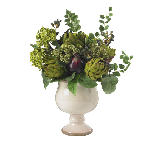 14" Artichoke/Snowball Pot