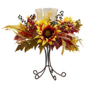 16" Sunflower Candelabrum