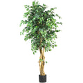 6'  Palace Style Ficus Tree w/1596 Lvs