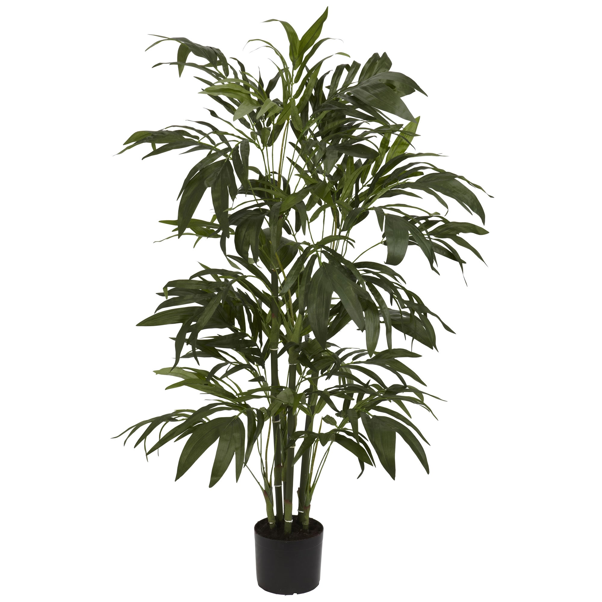 4' Bamboo Palm Tree w/324 Lvs