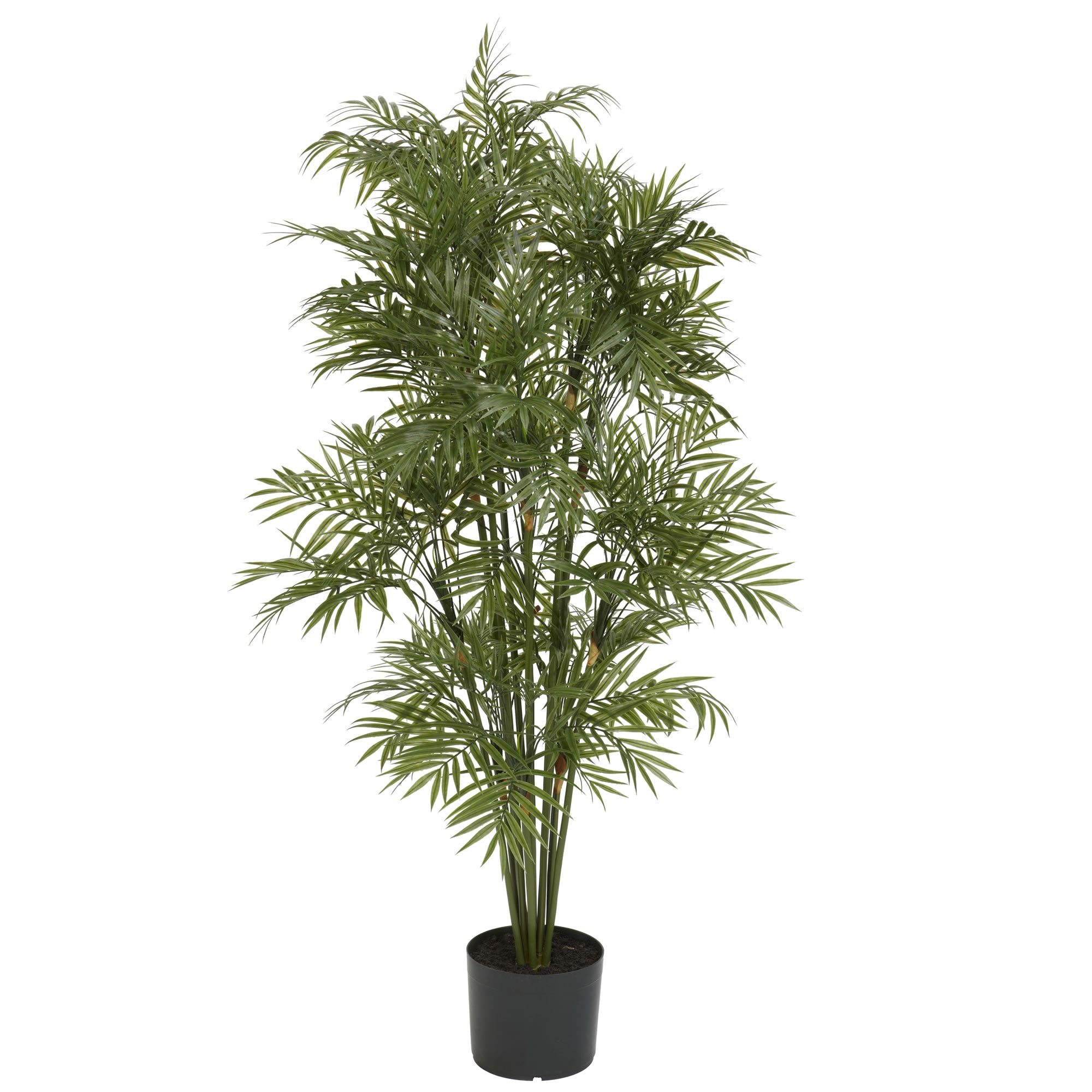 4' Plastic Parlour Palm Tree x 12 w/142 Lvs