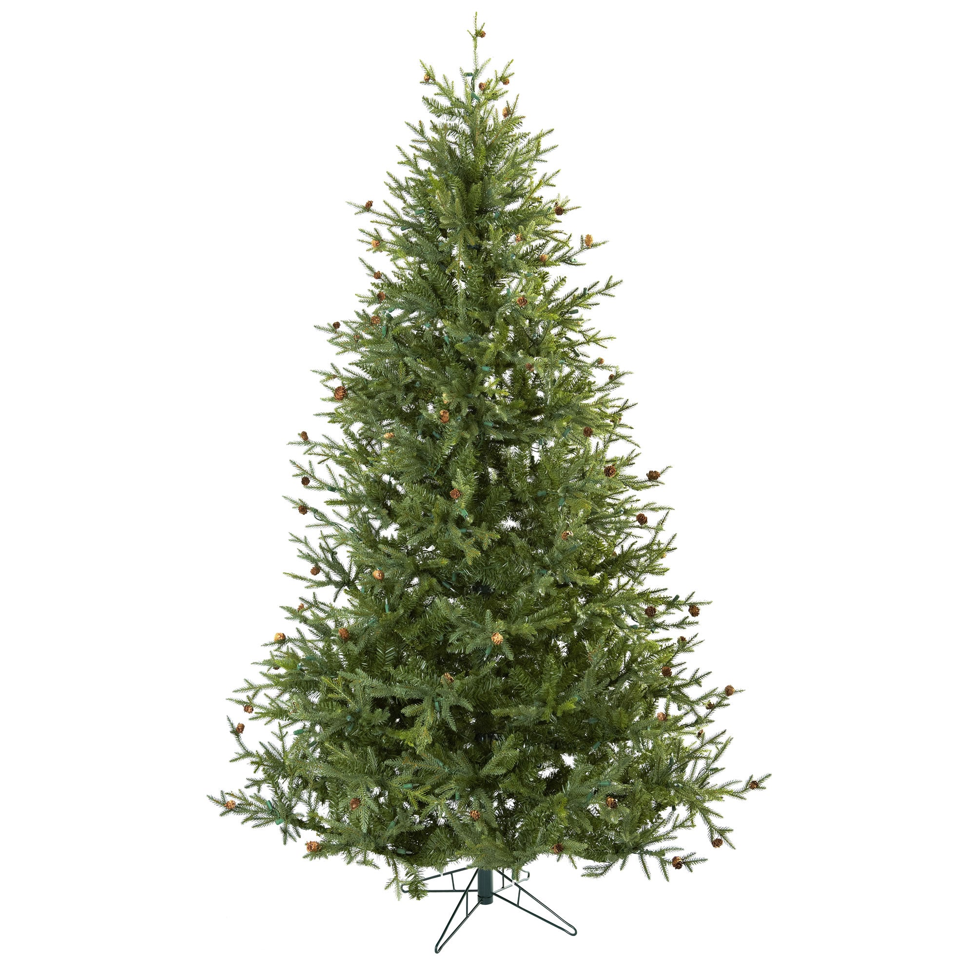 7.5' Classic Christmas Tree w/1410 Tips & 500 Clear Lights