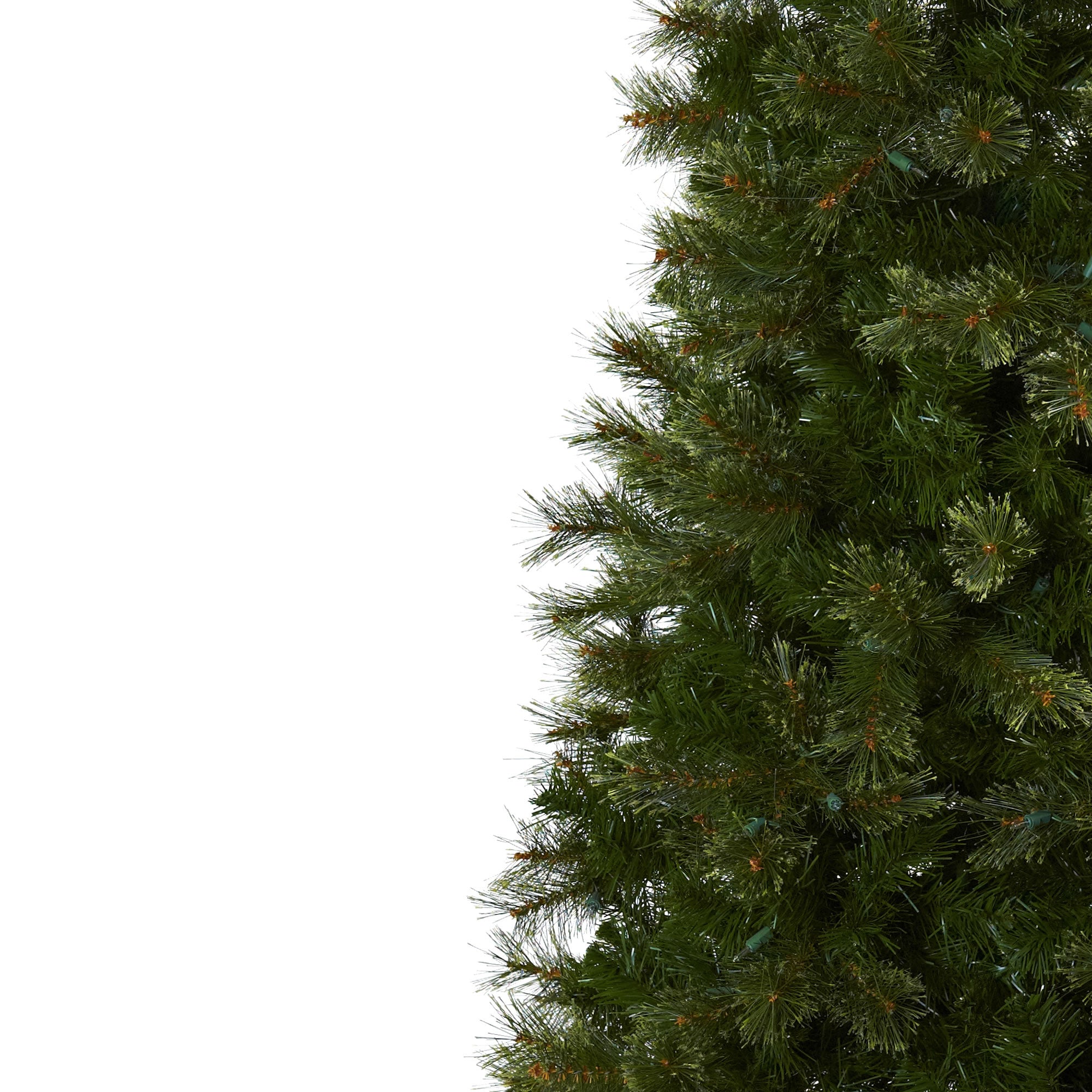 7.5' Cashmere Slim Christmas Tree w/864 Tips & 400 Lights