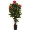 4' Hibiscus Tree x 7 w/406 Lvs