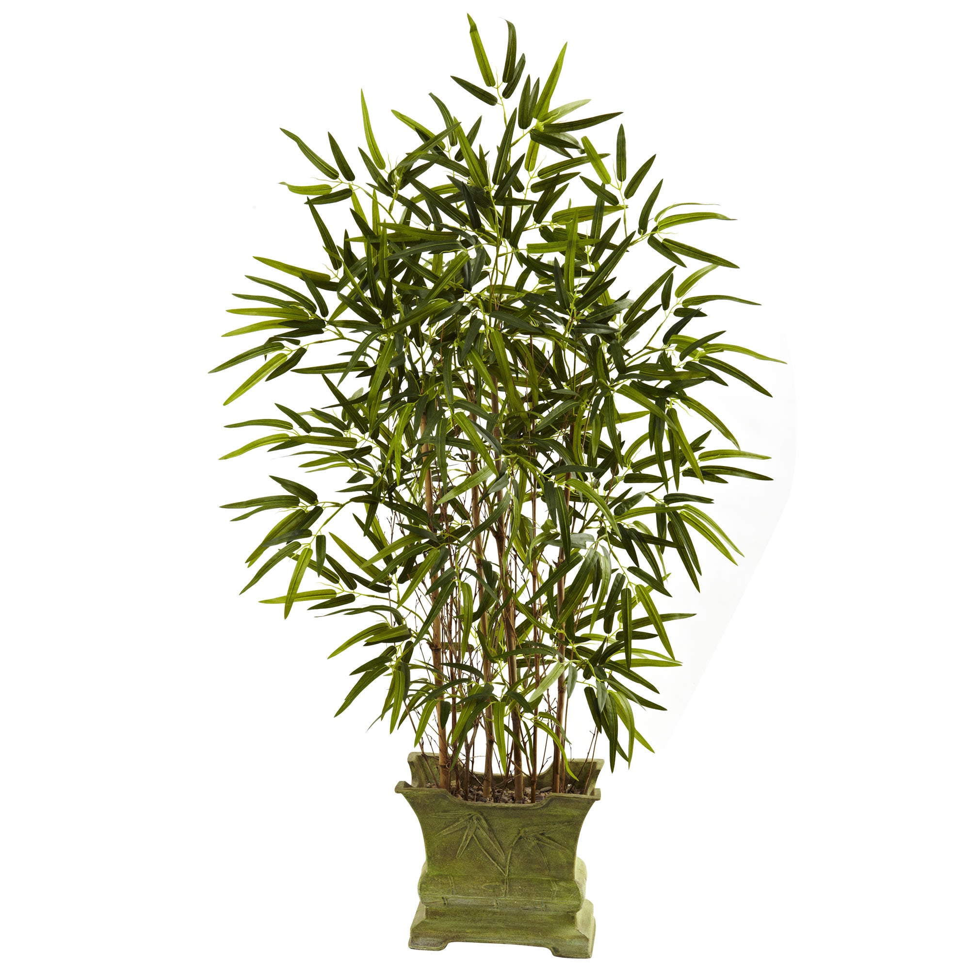 42'' Twiggy New Green Bamboo Tree x 4w/ 648Lvs.