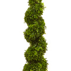 4' Boxwood Spiral Topiary Tree UV Resistant (Indoor/Outdoor)