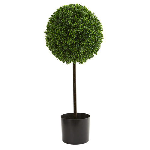 2.5' Boxwood Ball Topiary UV Resistant (Indoor/Outdoor)