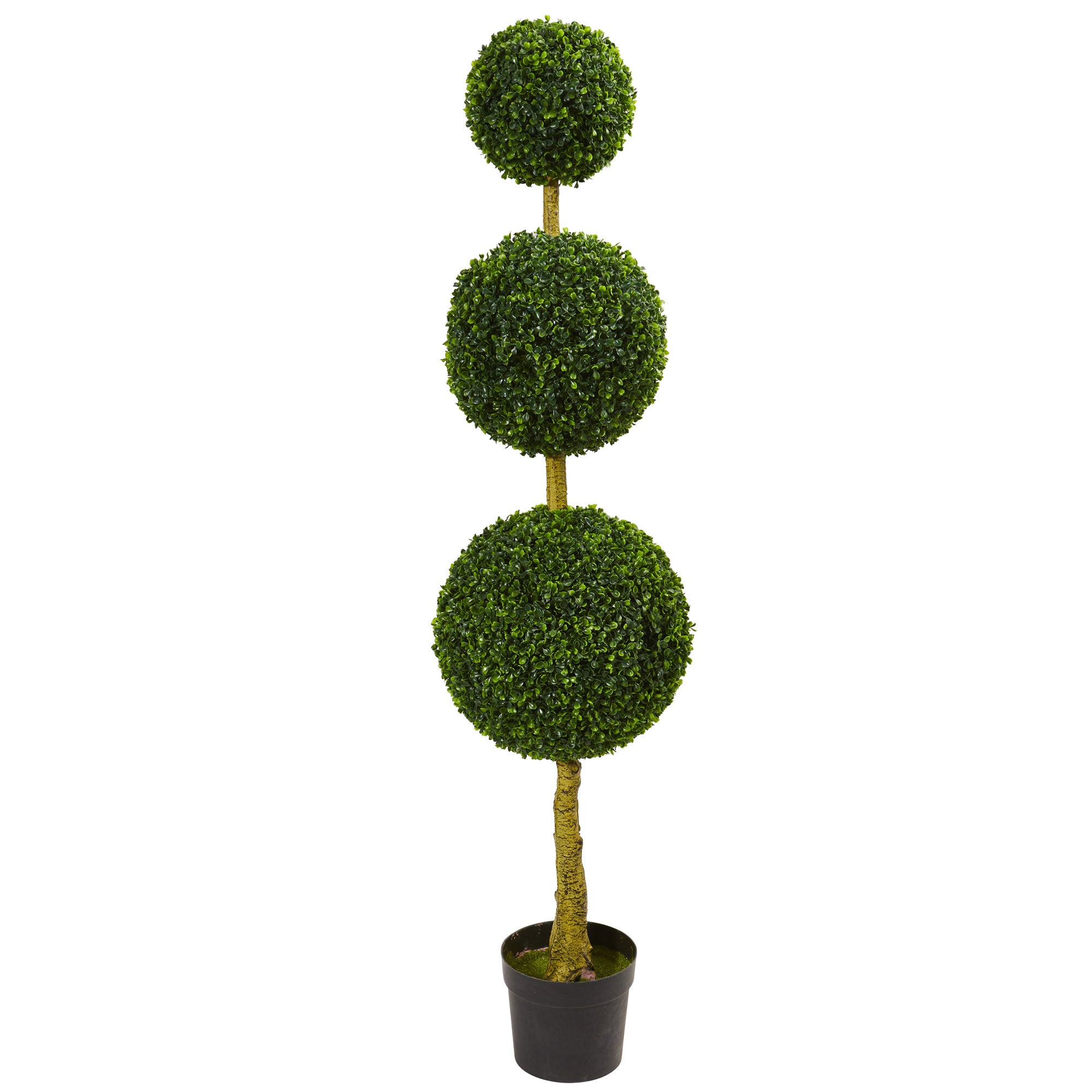 5.5' Triple Boxwood Topiary UV Resistant (Indoor/Outdoor)