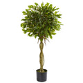 4' Ficus Tree Topiary UV Resistant (Indoor/Outdoor)