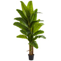 7.5' Banana Artificial Tree