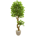 6.5' Jingo Tree in Planter UV Resistant (Indoor/Outdoor)
