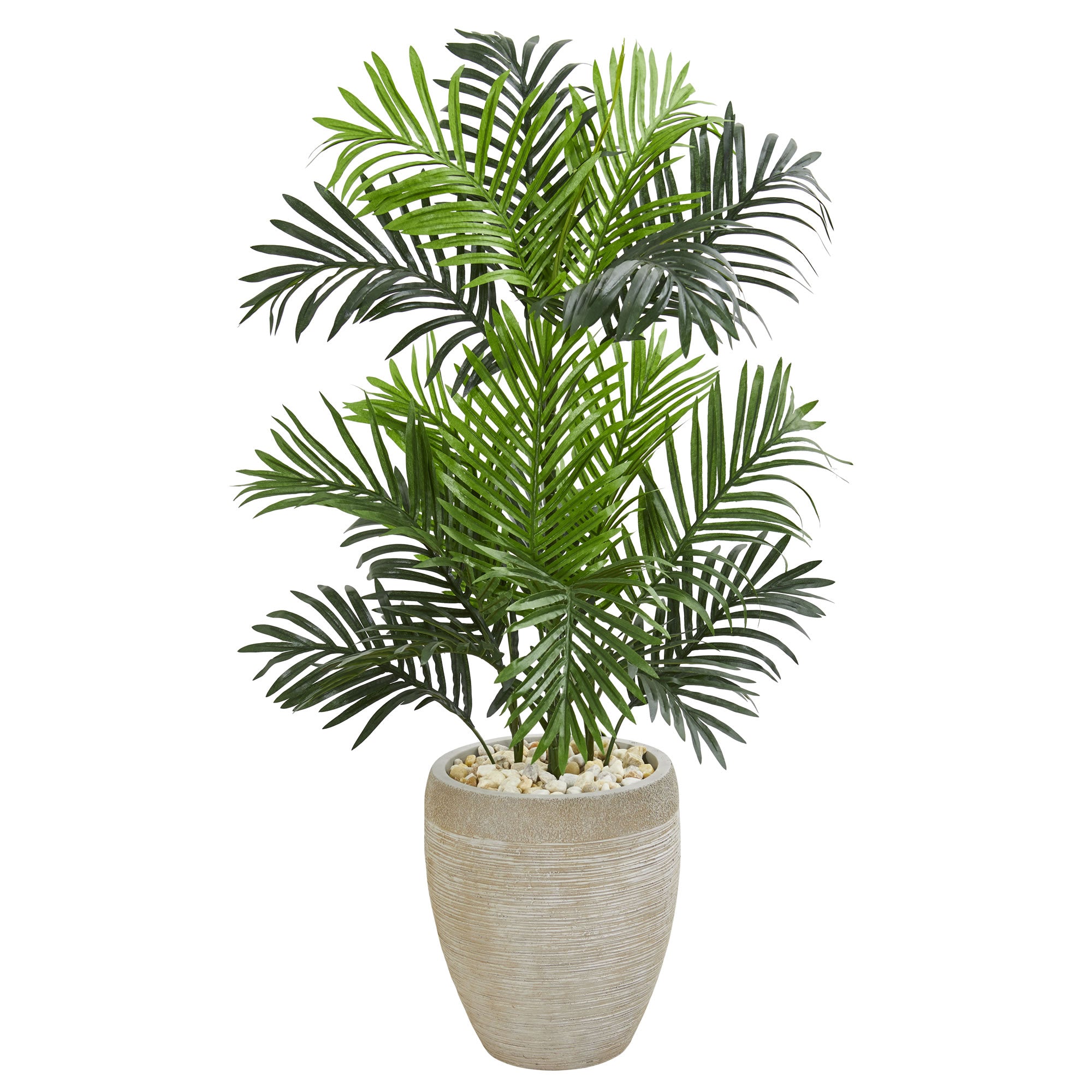 3.5' Paradise Palm Artificial Tree in Sand Colored Planter