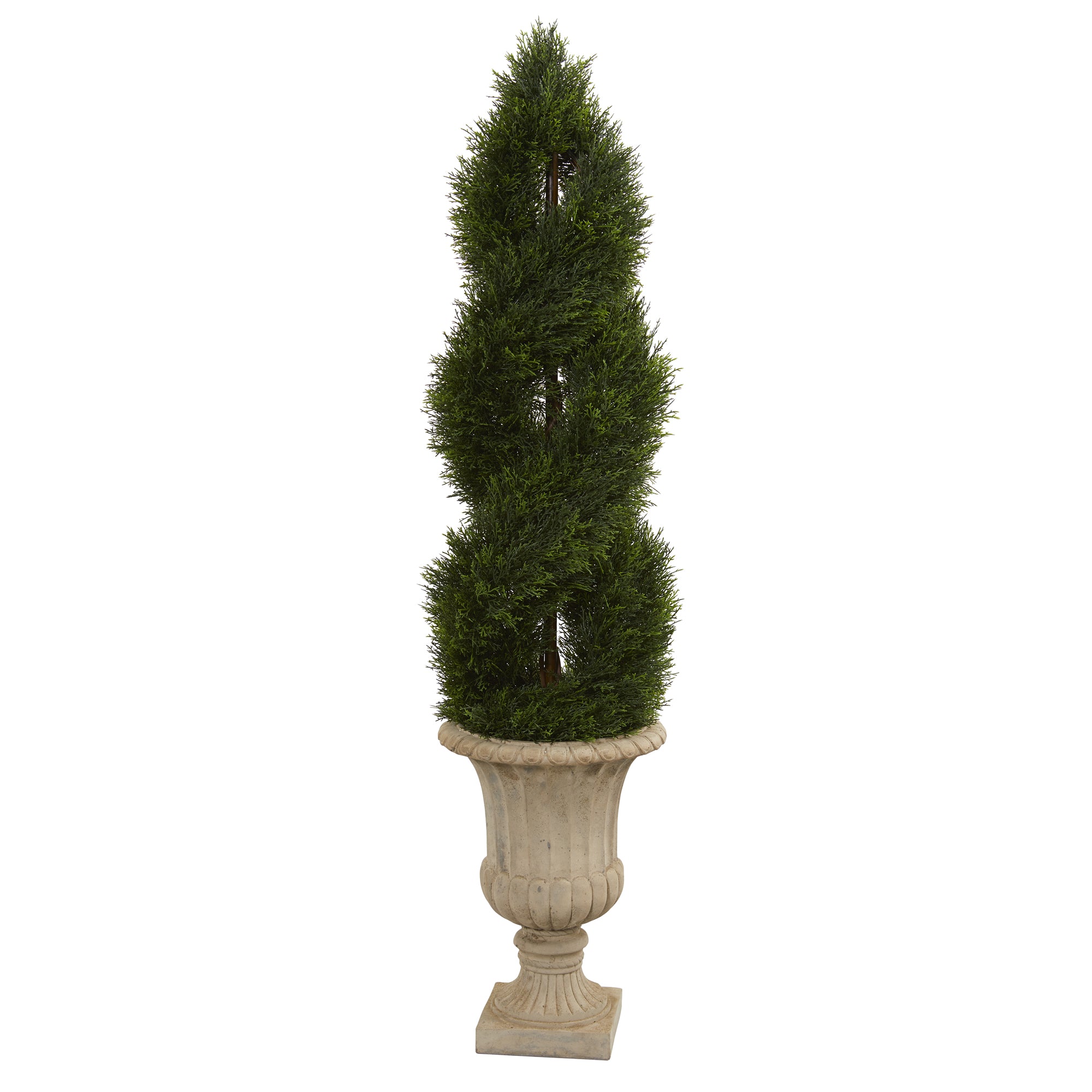 5' Pond Cypress Tree in Urn UV Resistant (Indoor/Outdoor)