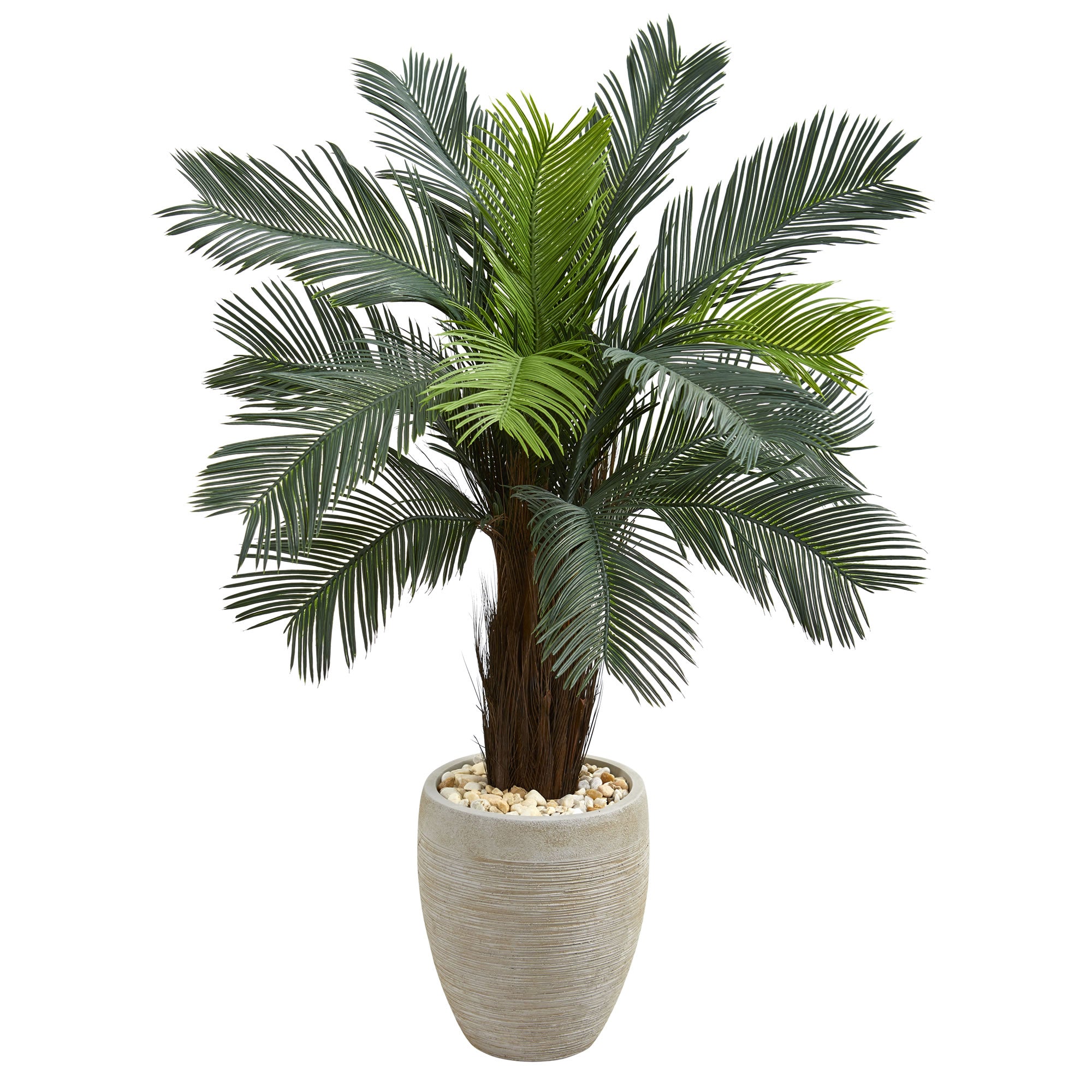 4.5' Cycas Artificial Tree in Planter UV Res(Indoor/Outdoor)
