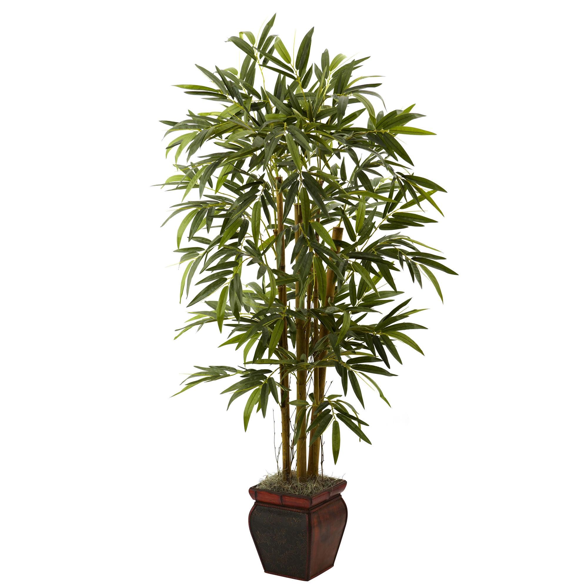 4.5' Bamboo w/Decorative Planter