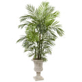 6' Areca Palm Tree in Urn UV Resistant (Indoor/Outdoor)
