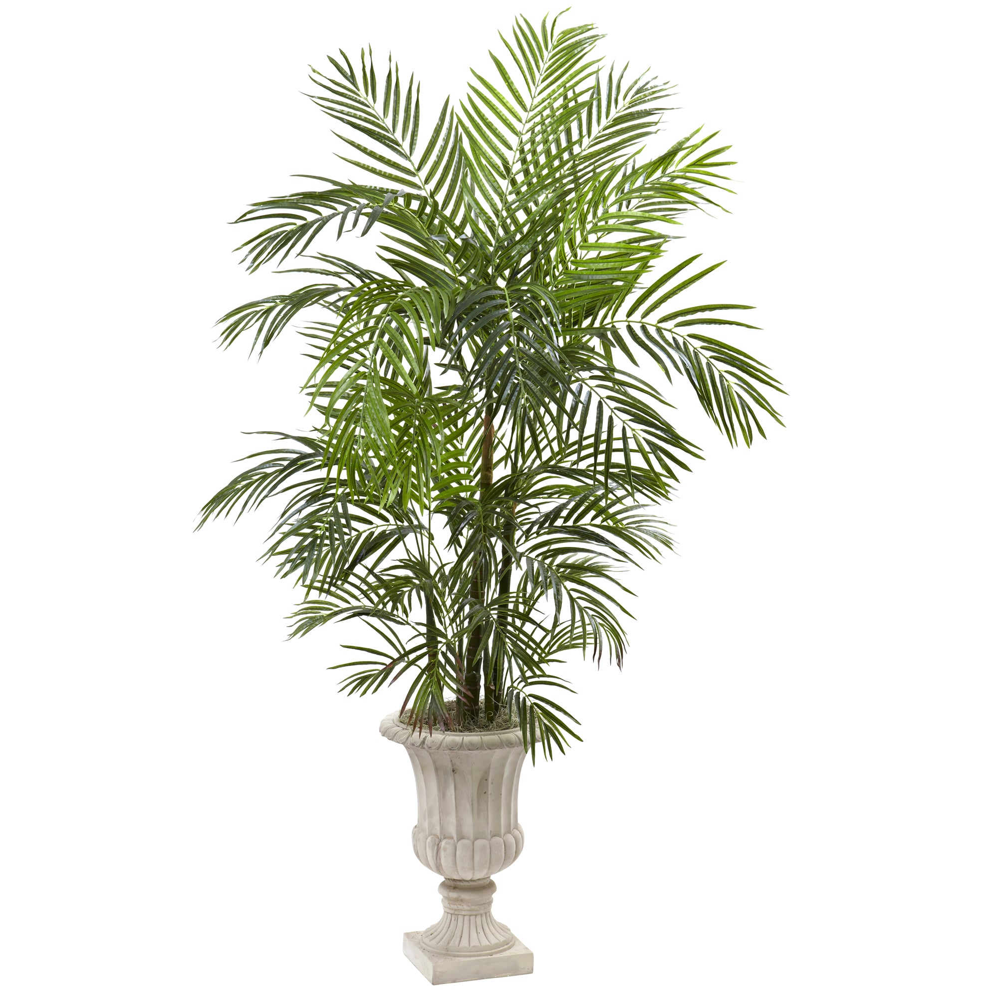 6' Areca Palm Tree in Urn UV Resistant (Indoor/Outdoor)