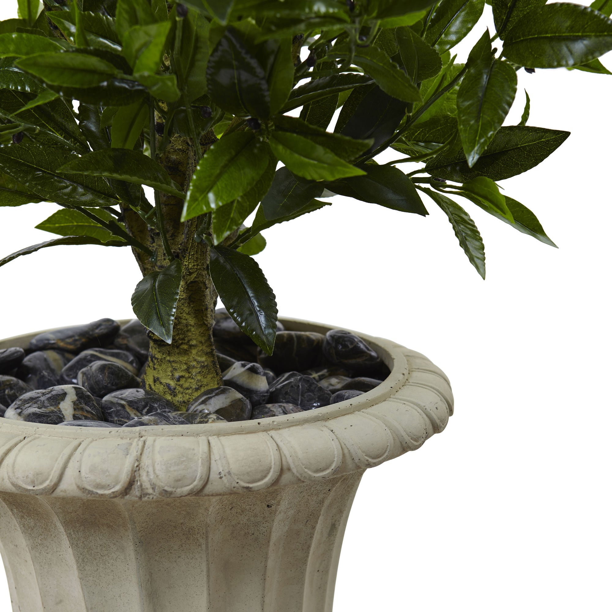 5.5' Triple Bay Leaf in Urn UV Resistant (Indoor/Outdoor)