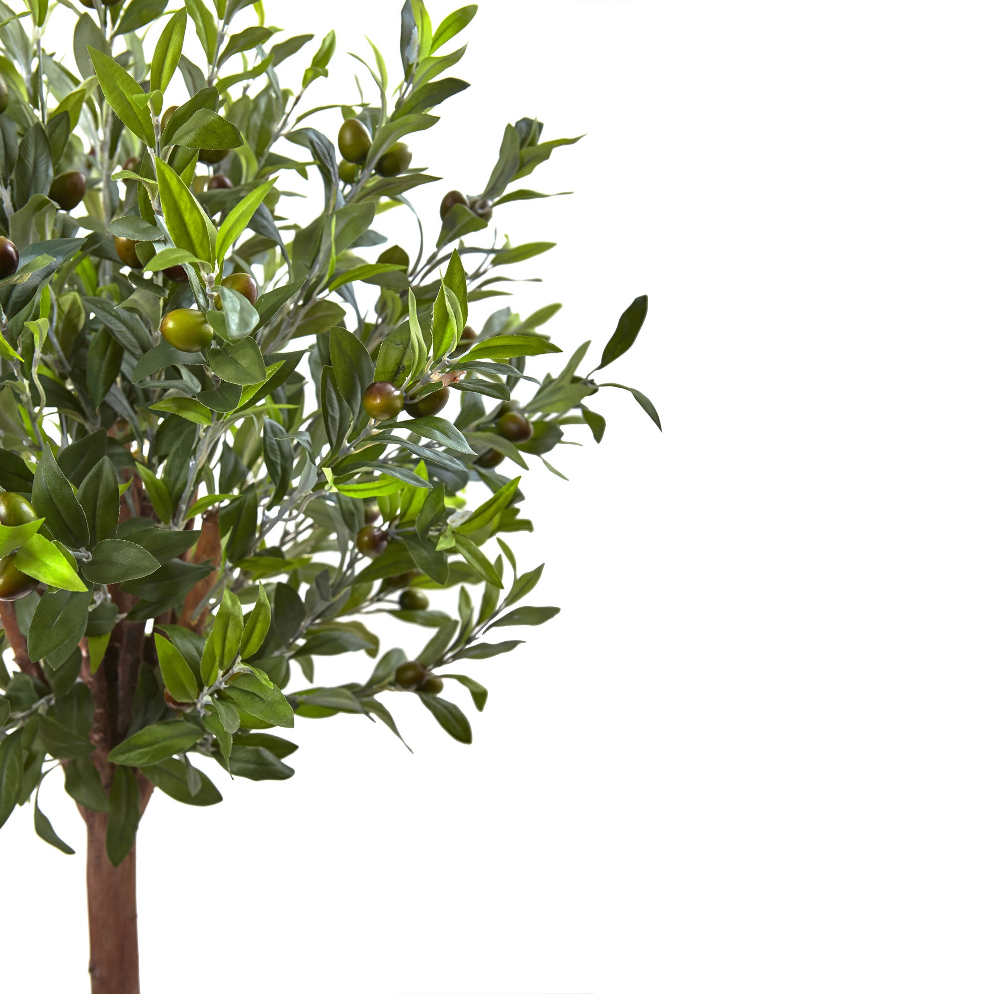 4.5' Olive Topiary Tree with Farmhouse Planter