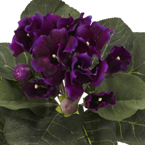 11" Gloxina Artificial Plant (Set of 4)