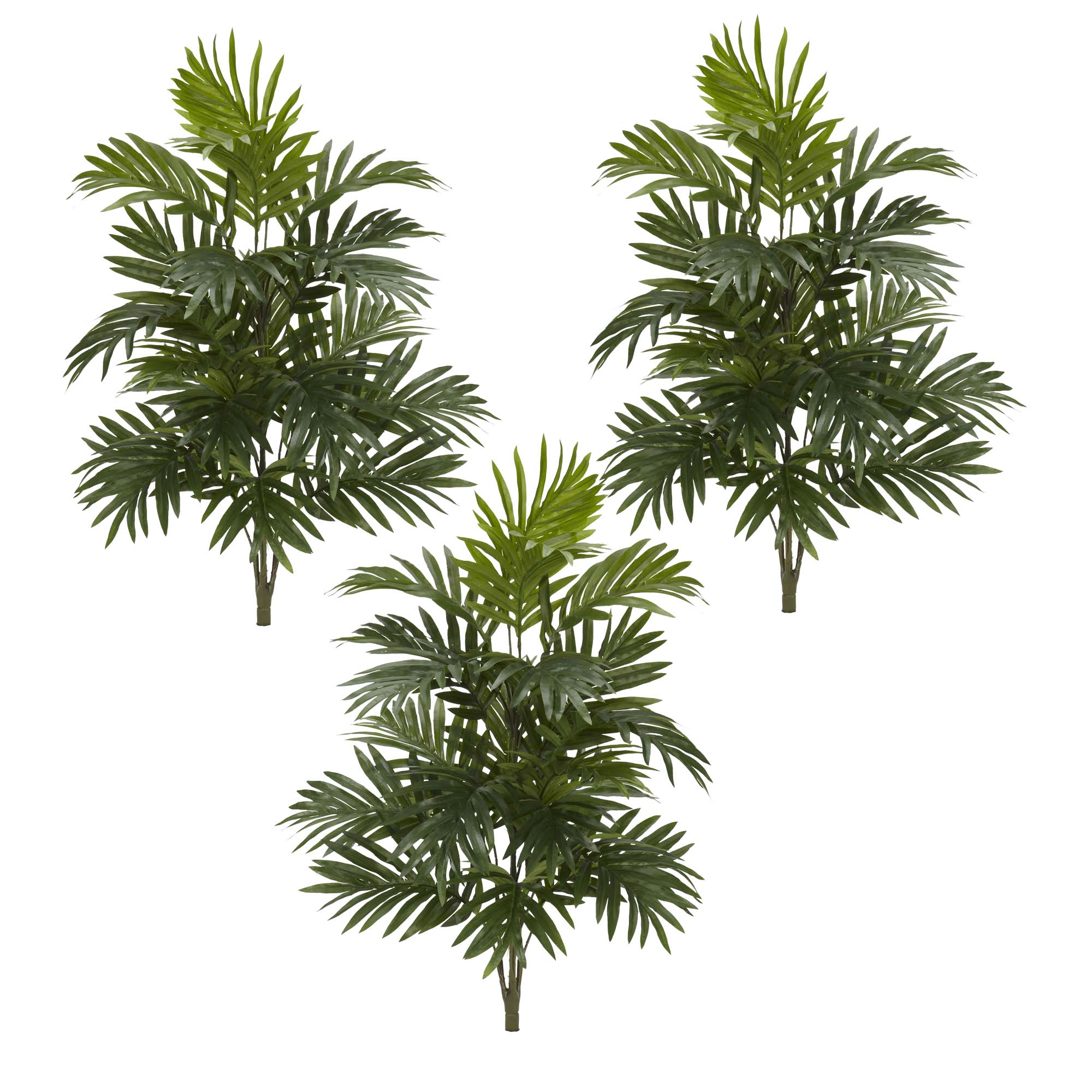 30" Areca Palm Artificial Plant (Set of 3)