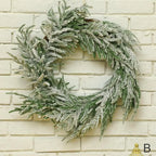 Large Christmas Pine Wreath Artificial Green Holiday Wreath