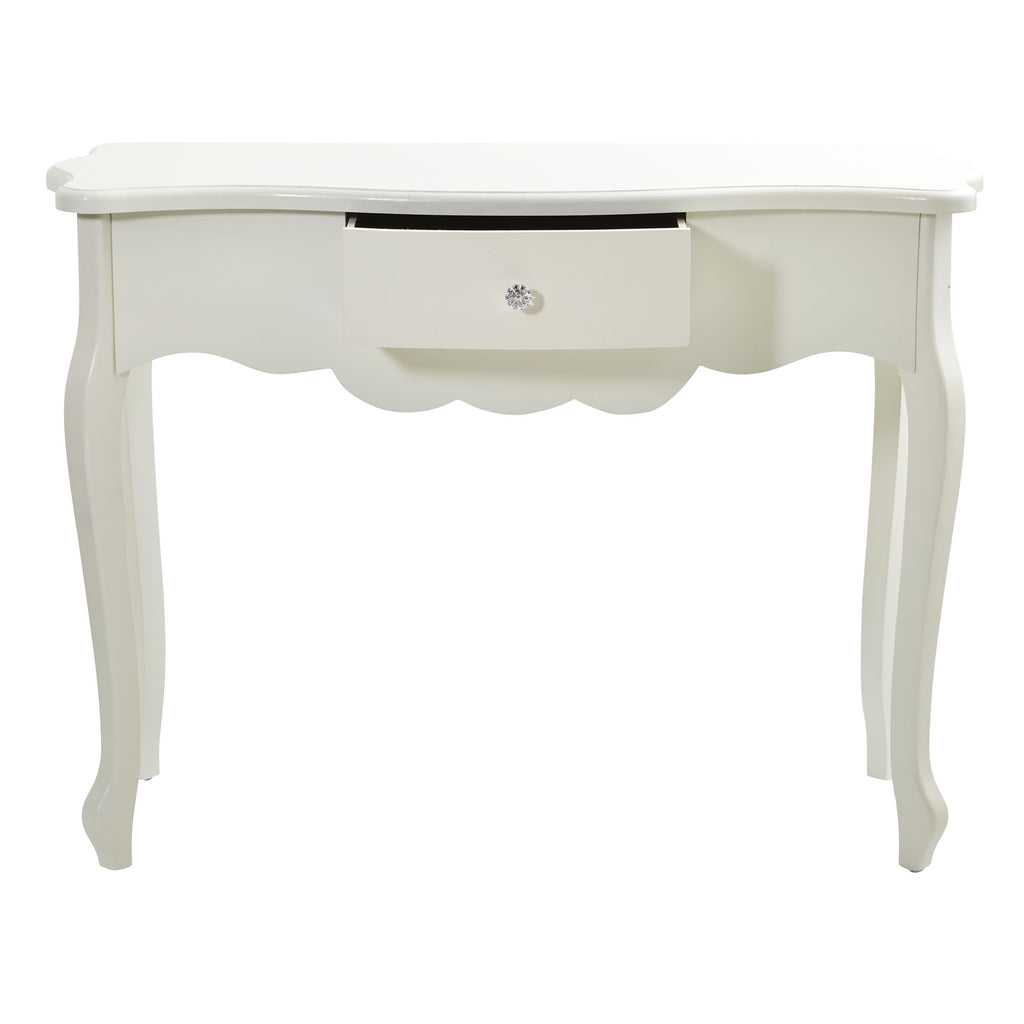 45.5'' Vintage White Desk with Drawer