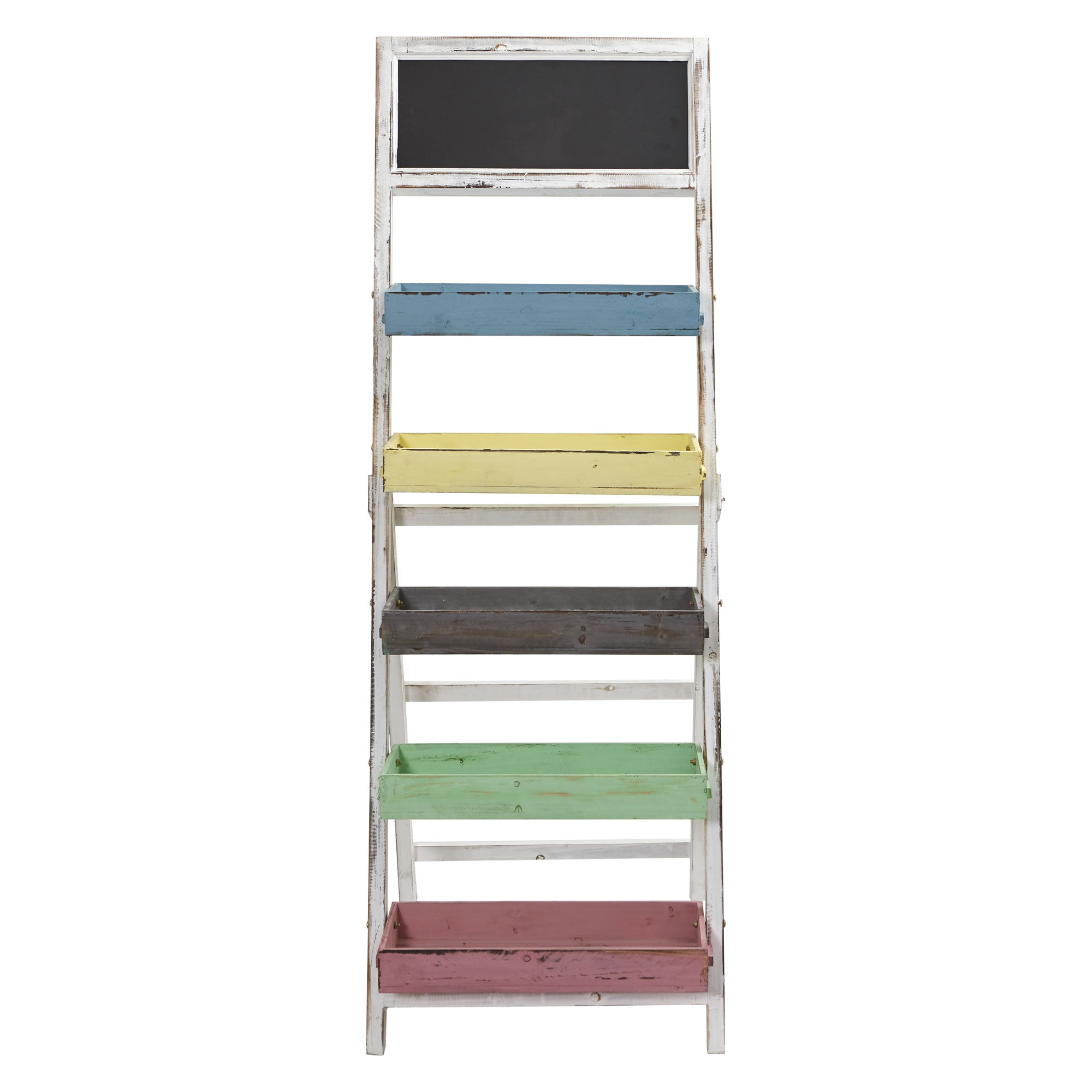 5' Farmhouse Decorative Stand with Chalkboard