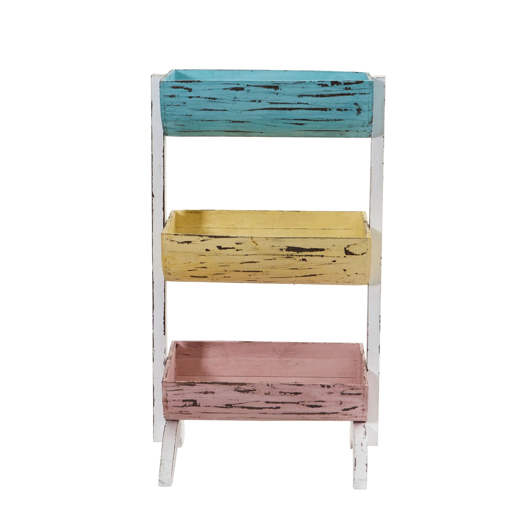 23" Three Shelf Farmhouse Multipurpose Stand/Planter