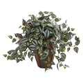 20" Wandering Jew Artificial Plant in Decorative Planter