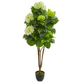 5' Hydrangea Artificial Plant