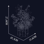 Blooming Flower Pot | 1158pcs