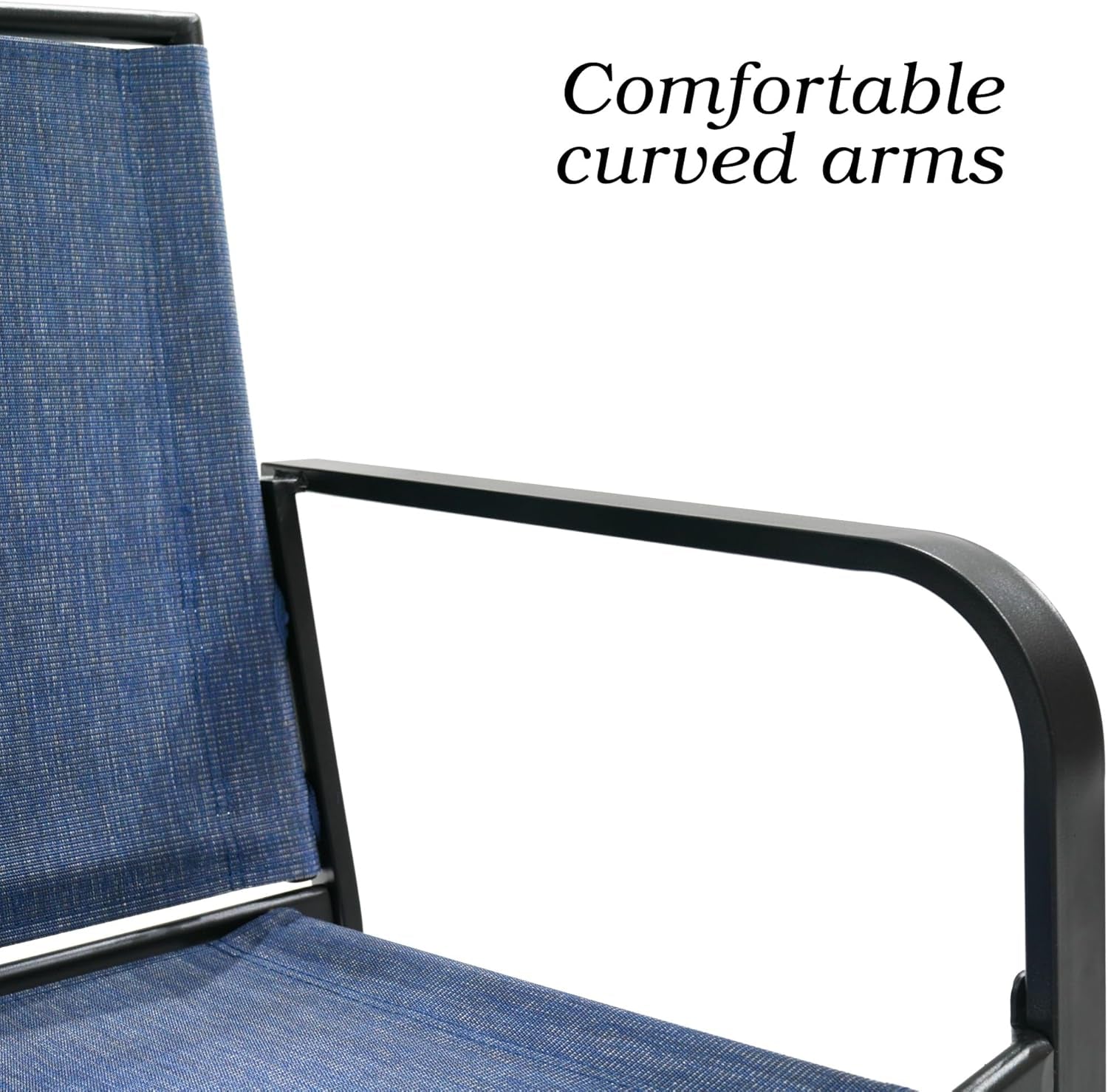 7 Piece Outdoor Dining Set with Stackable Chairs