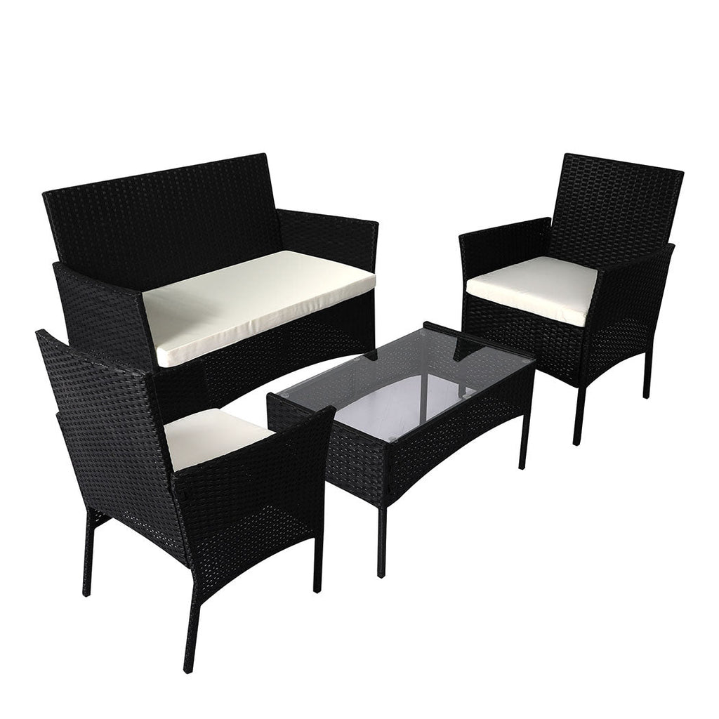 Levede 4PCS Outdoor Furniture Setting-0